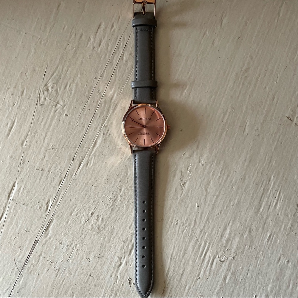 Monroé Classique Watch In Sunburst Solérose BRAND NEW - Picture 3 of 9